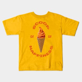 Scoop Of Happiness Kids T-Shirt